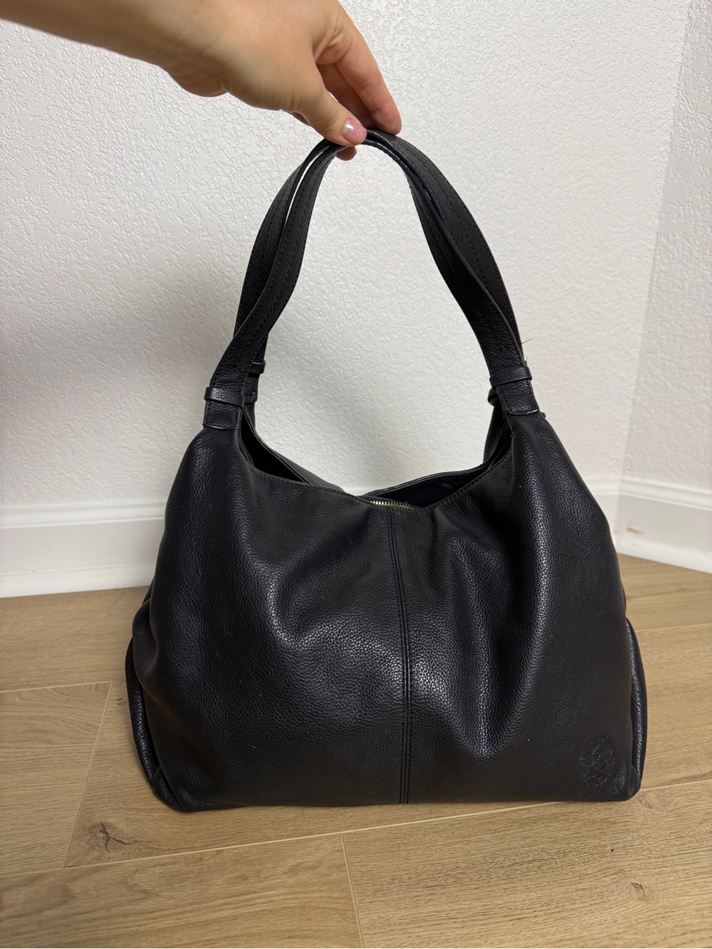 Vince Camuto Corin Leather Shoulder Bag